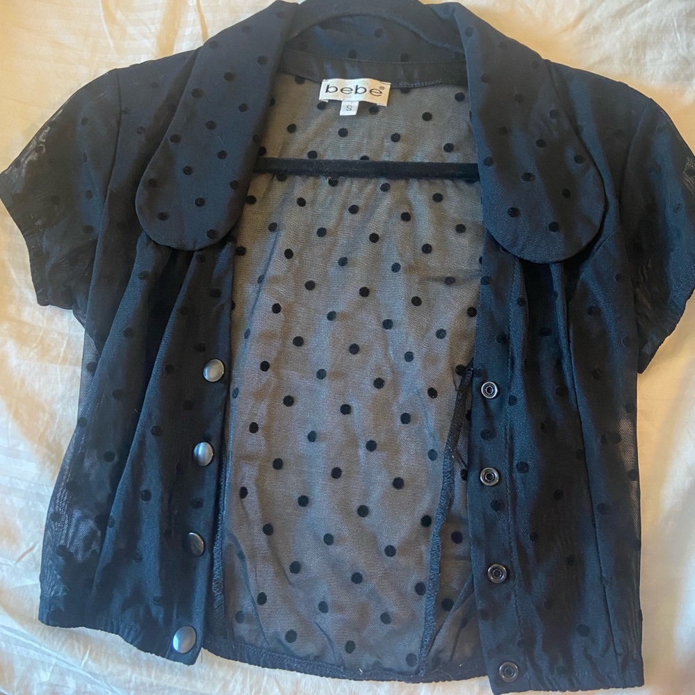 Bebe Mesh top